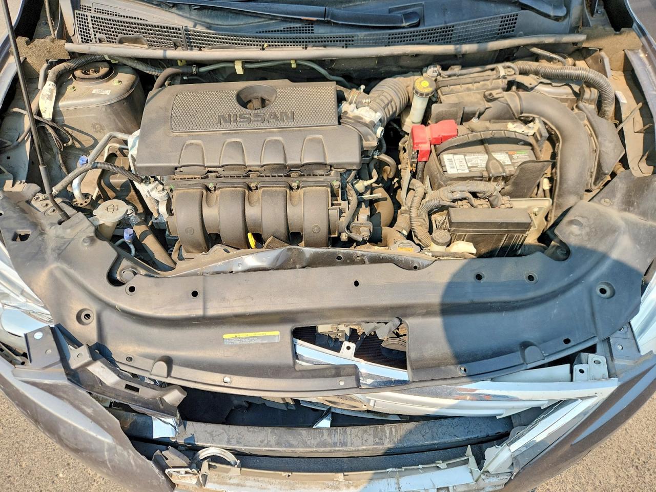 2015 Nissan Sentra Sl Gray vin: 3N1AB7AP3FY313306