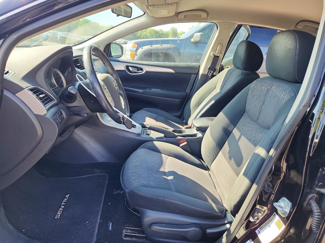 2015 Nissan Sentra Sv Черный vin: 3N1AB7AP3FY314147