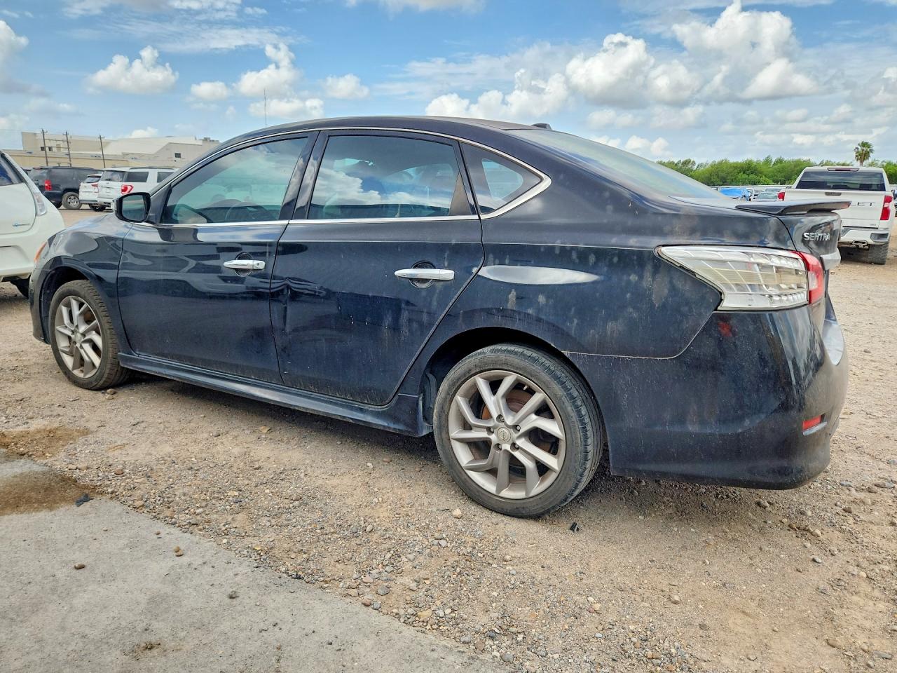 2015 Nissan Sentra Sr Black vin: 3N1AB7AP3FY316240