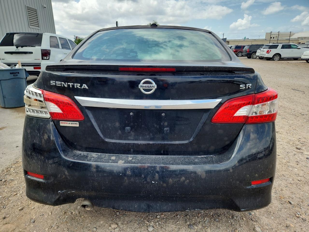 2015 Nissan Sentra Sr Black vin: 3N1AB7AP3FY316240