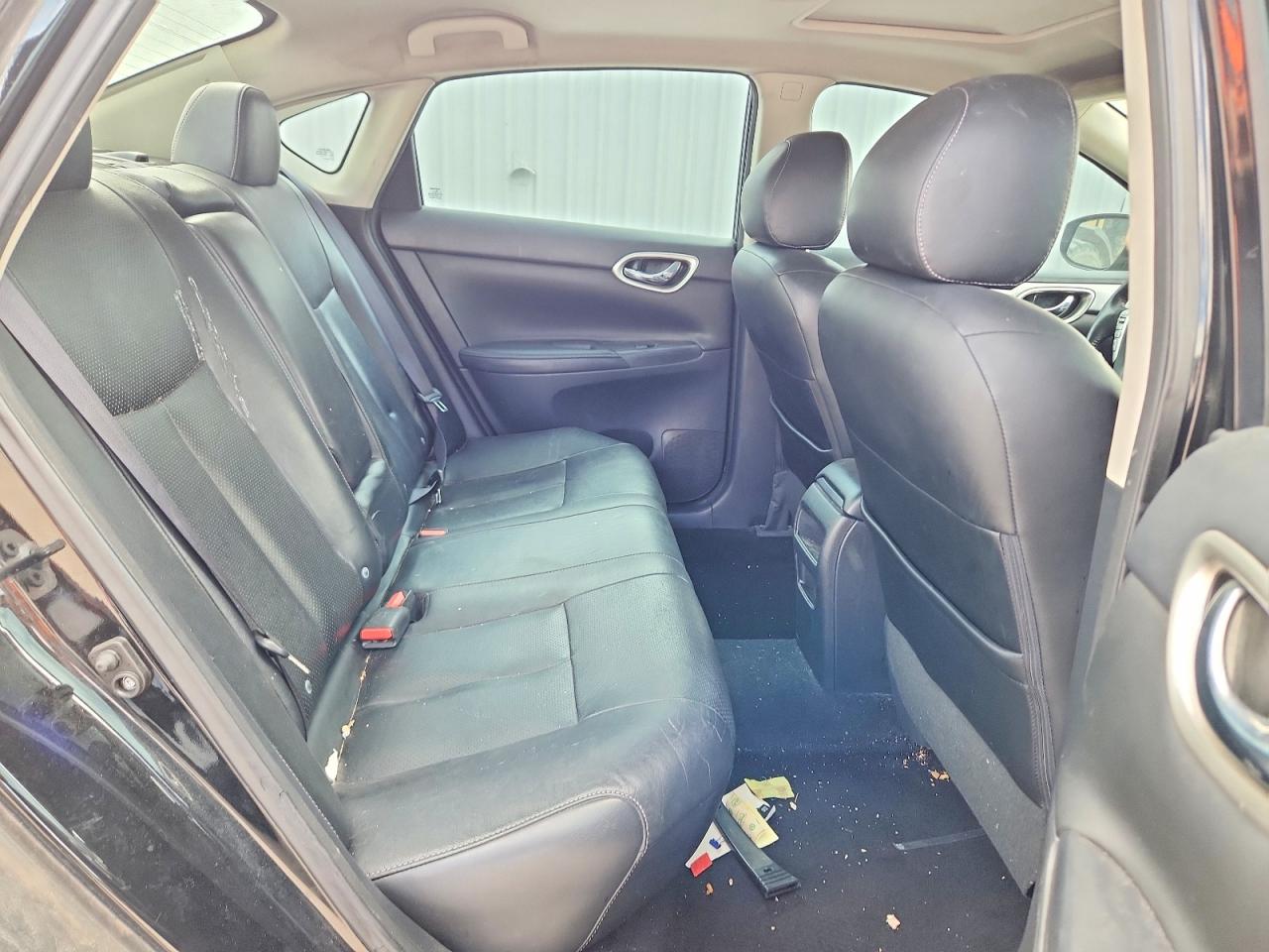 2015 Nissan Sentra Sr Black vin: 3N1AB7AP3FY316240