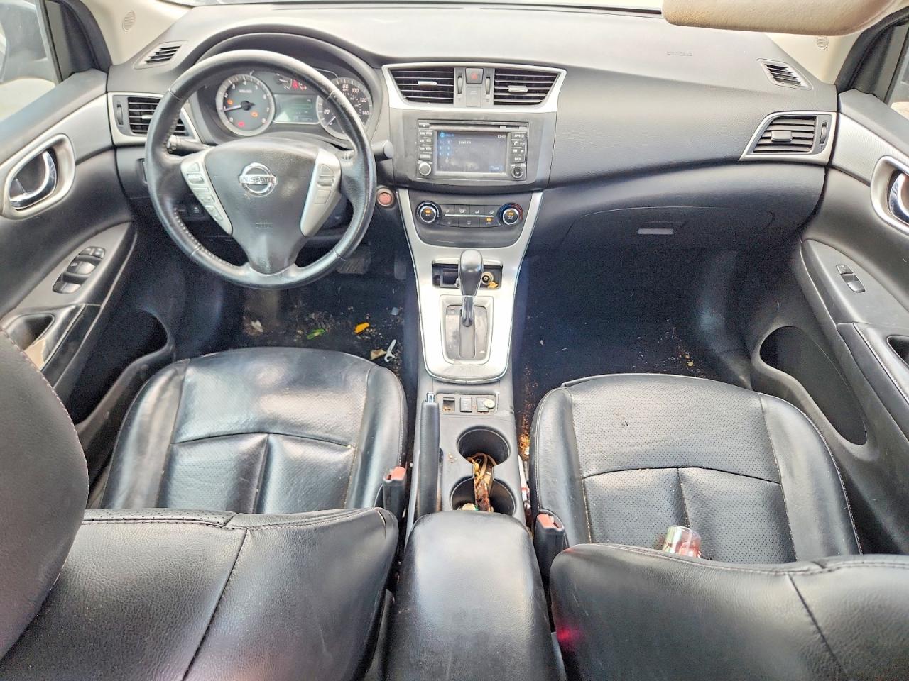 2015 Nissan Sentra Sr Black vin: 3N1AB7AP3FY316240