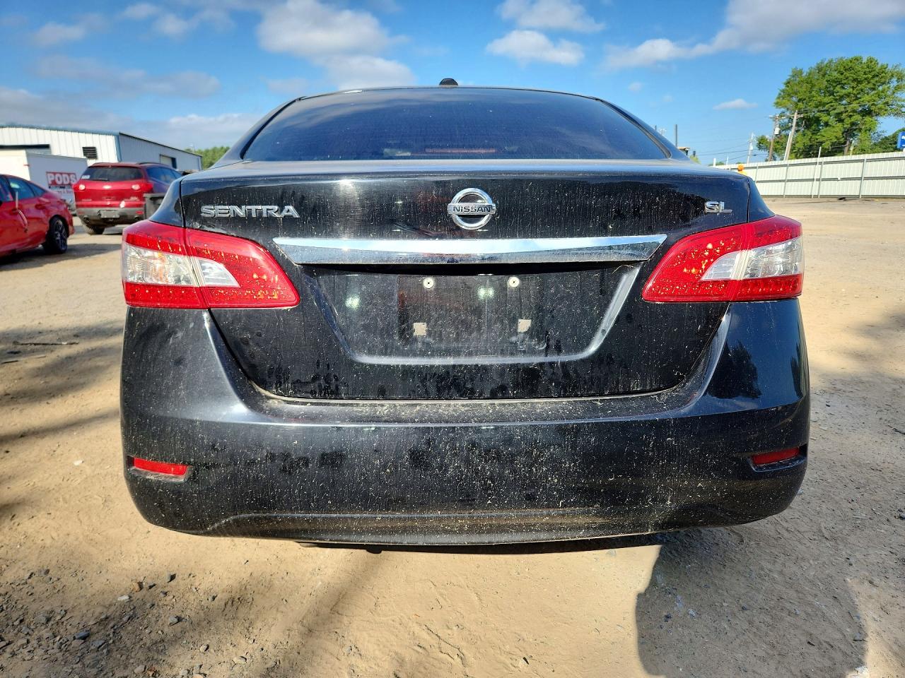 2015 Nissan Sentra Sl Black vin: 3N1AB7AP3FY348492