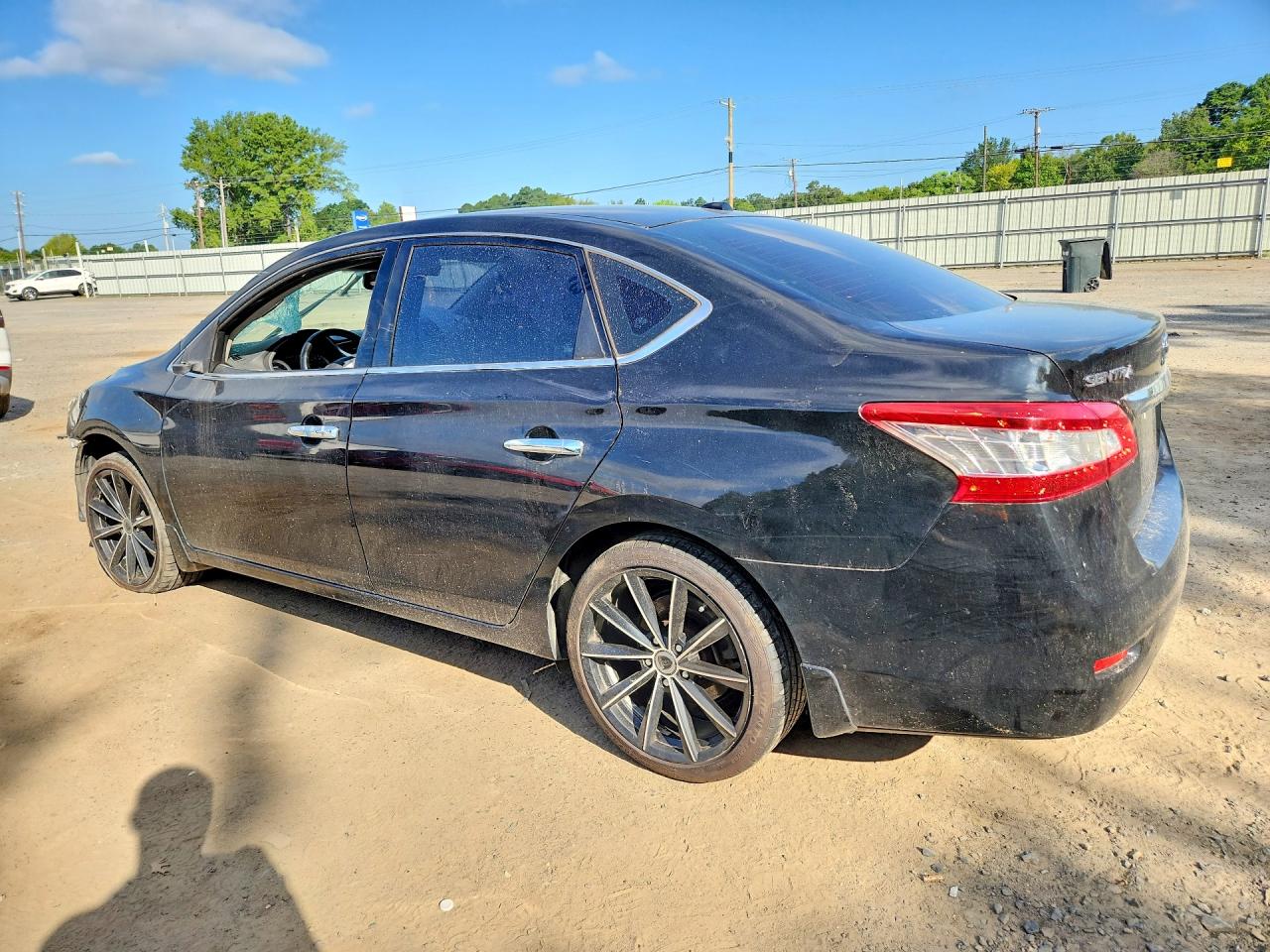 2015 Nissan Sentra Sl Black vin: 3N1AB7AP3FY348492