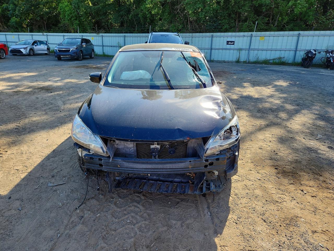 2015 Nissan Sentra Sl Black vin: 3N1AB7AP3FY348492