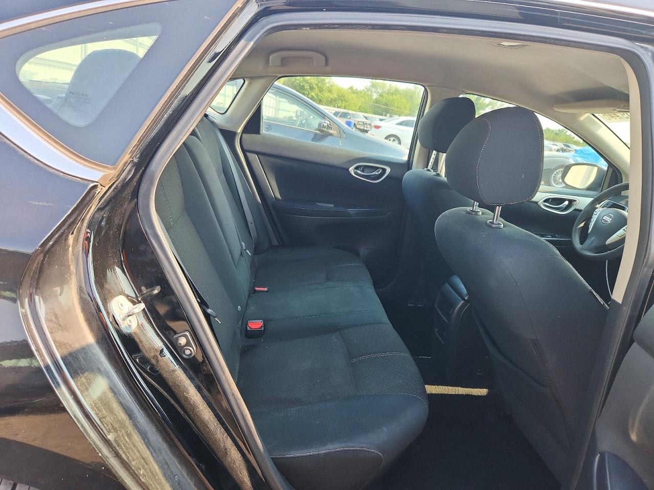 2015 Nissan Sentra S Black vin: 3N1AB7AP3FY353630
