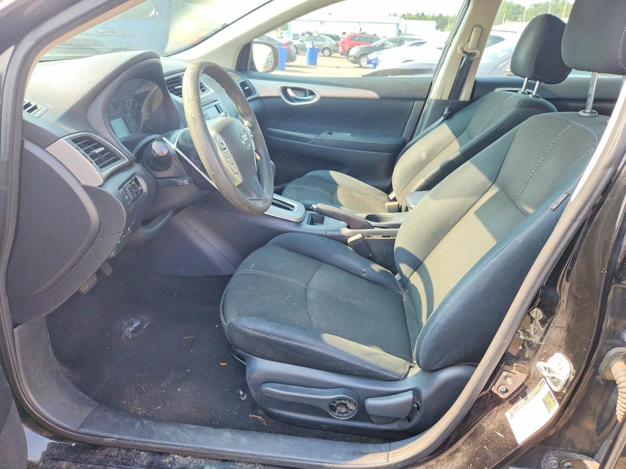 2015 Nissan Sentra S Black vin: 3N1AB7AP3FY353630