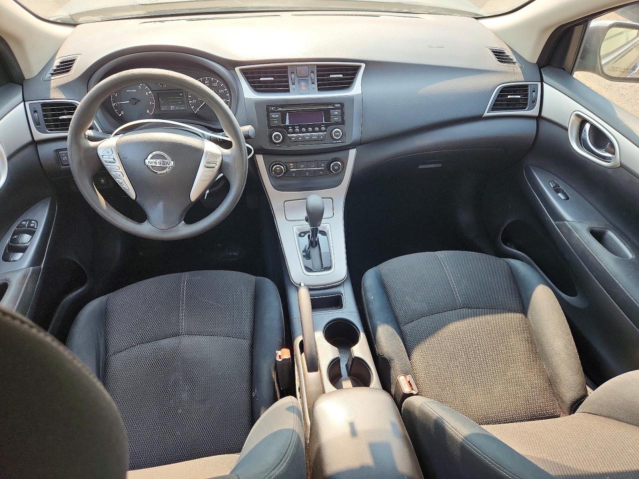 2015 Nissan Sentra S Black vin: 3N1AB7AP3FY353630