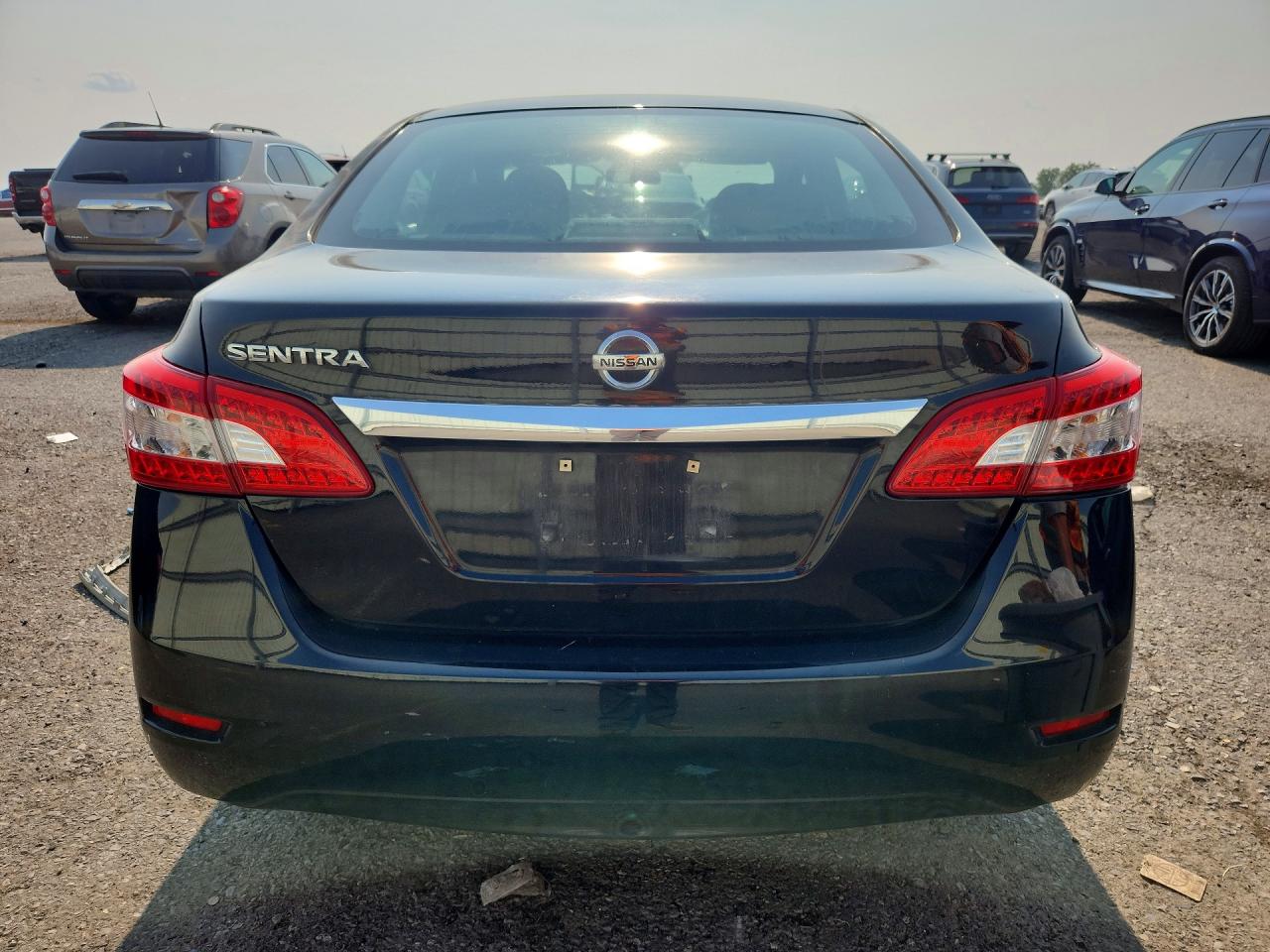 2015 Nissan Sentra S Black vin: 3N1AB7AP3FY353630