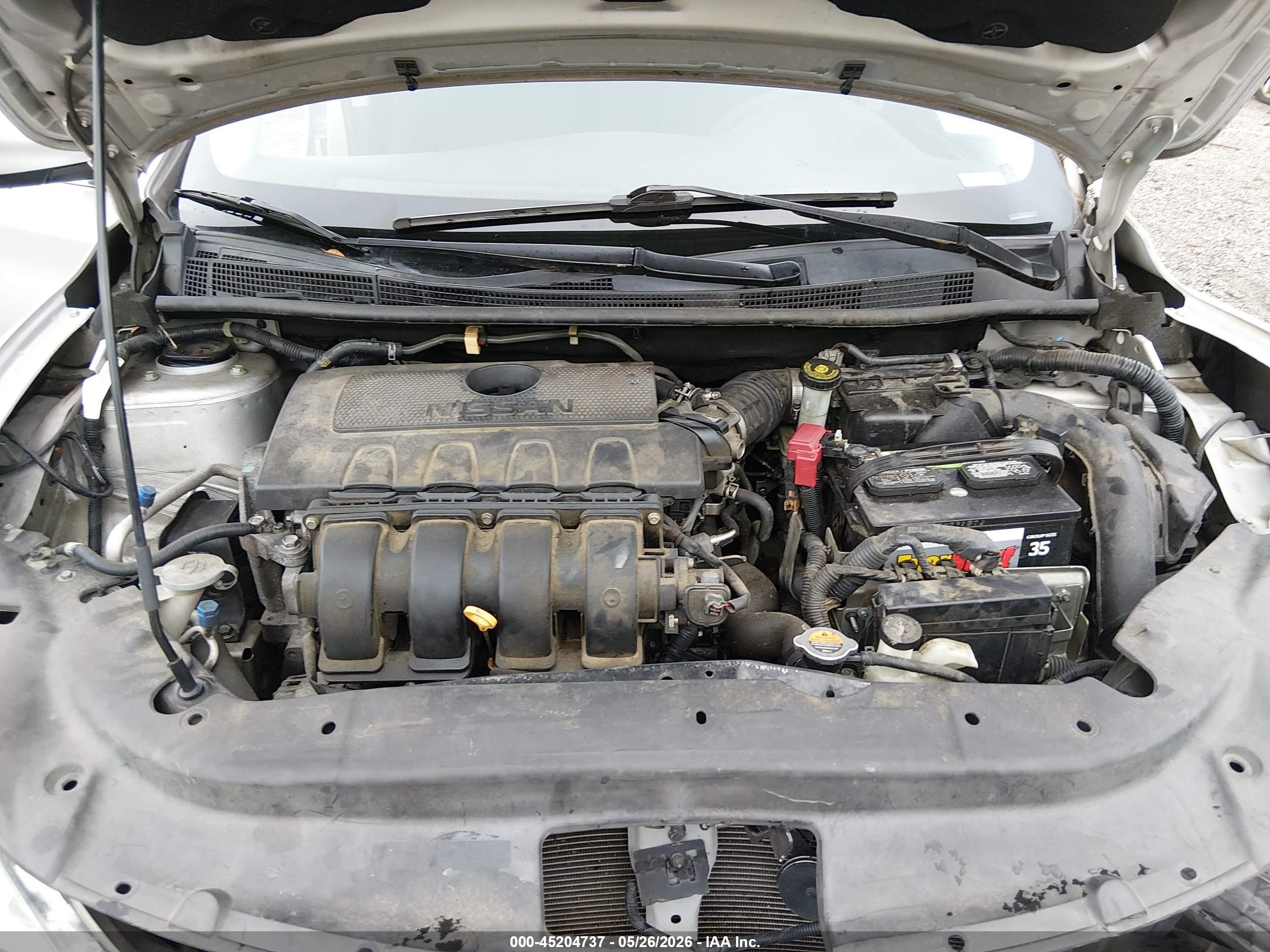 2015 Nissan Sentra S Silver vin: 3N1AB7AP3FY361632