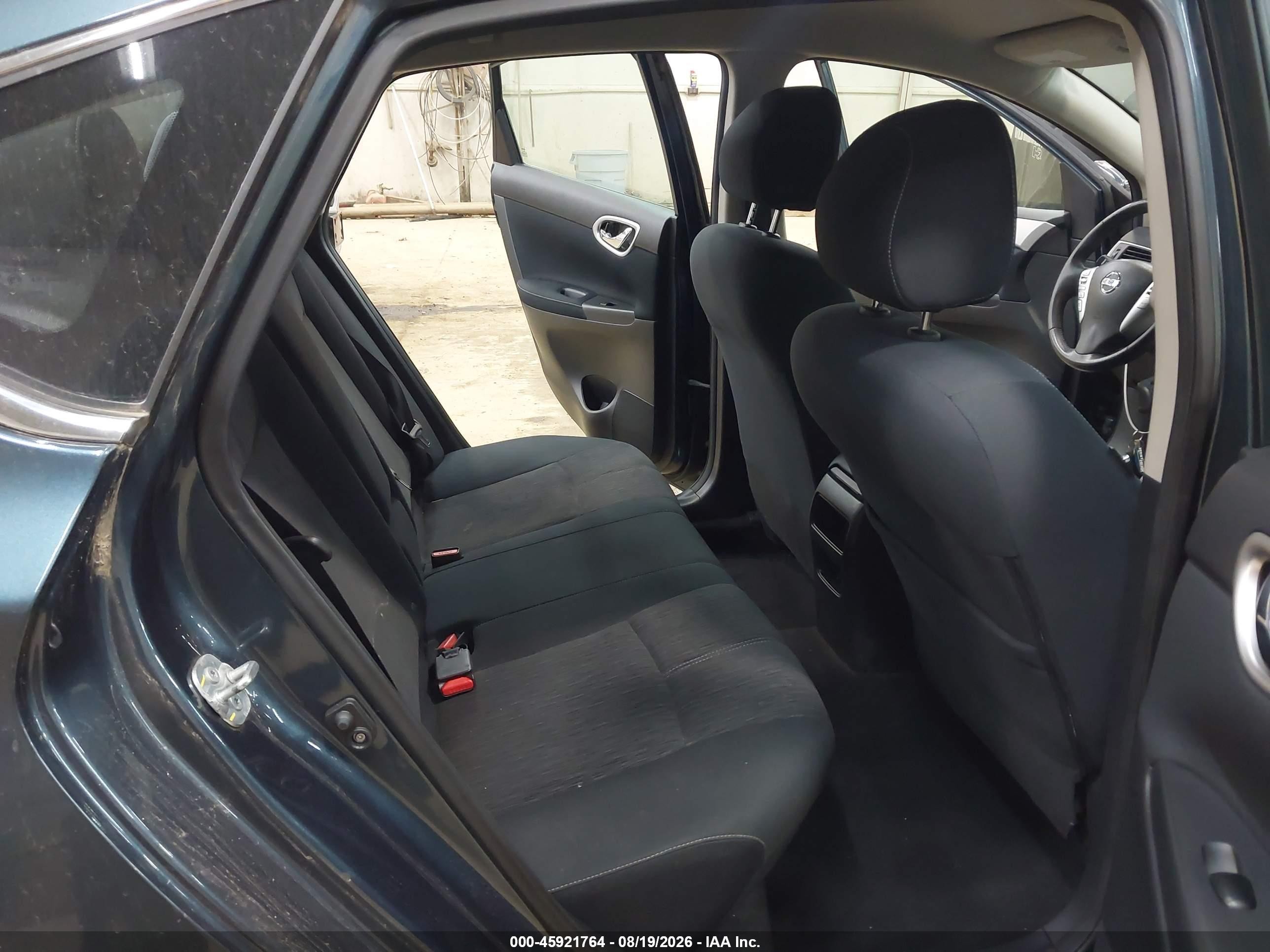 2015 Nissan Sentra Sv Blue vin: 3N1AB7AP3FY371108