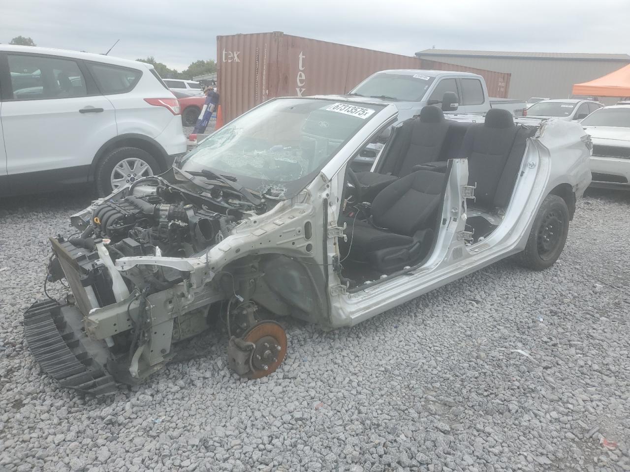 2015 Nissan Sentra S   Silver vin: 3N1AB7AP3FY372842