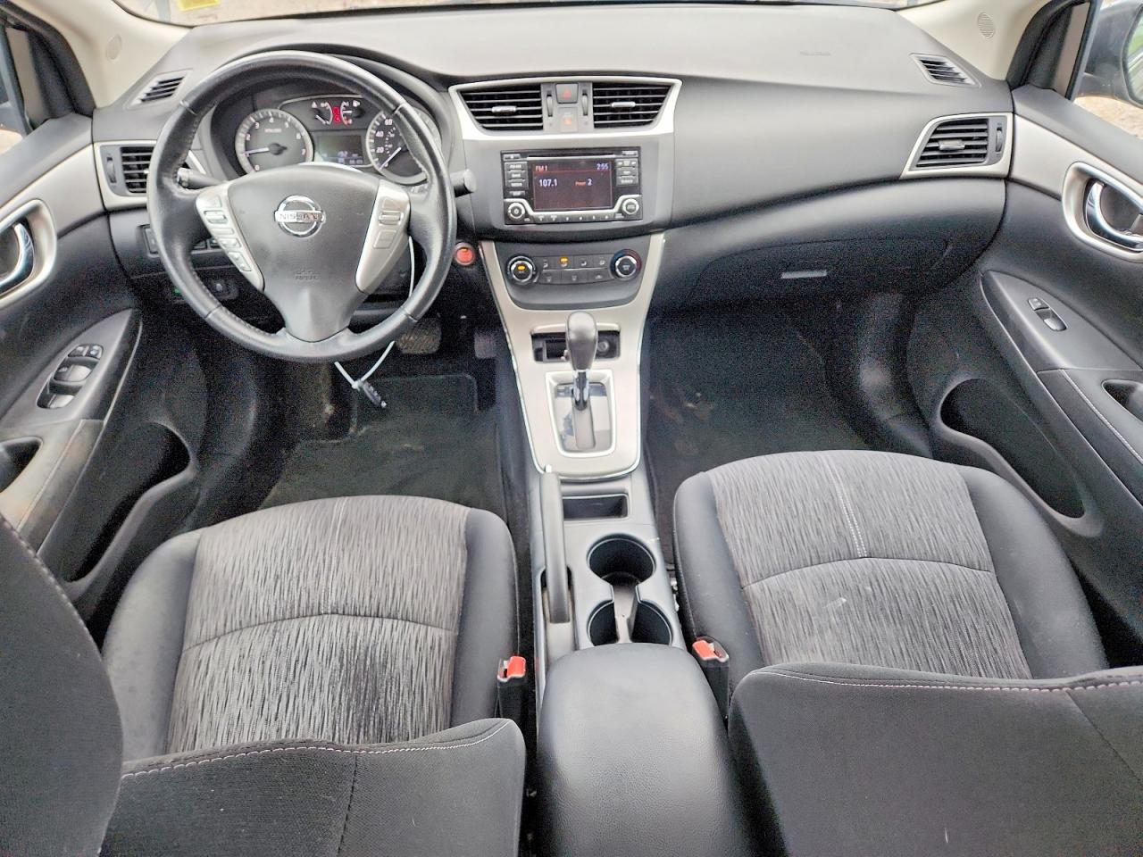 2015 Nissan Sentra Sv Gray vin: 3N1AB7AP3FY377152