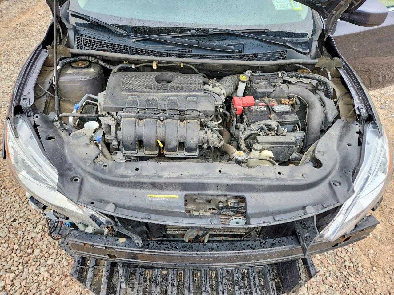 2015 Nissan Sentra Sv Gray vin: 3N1AB7AP3FY377152