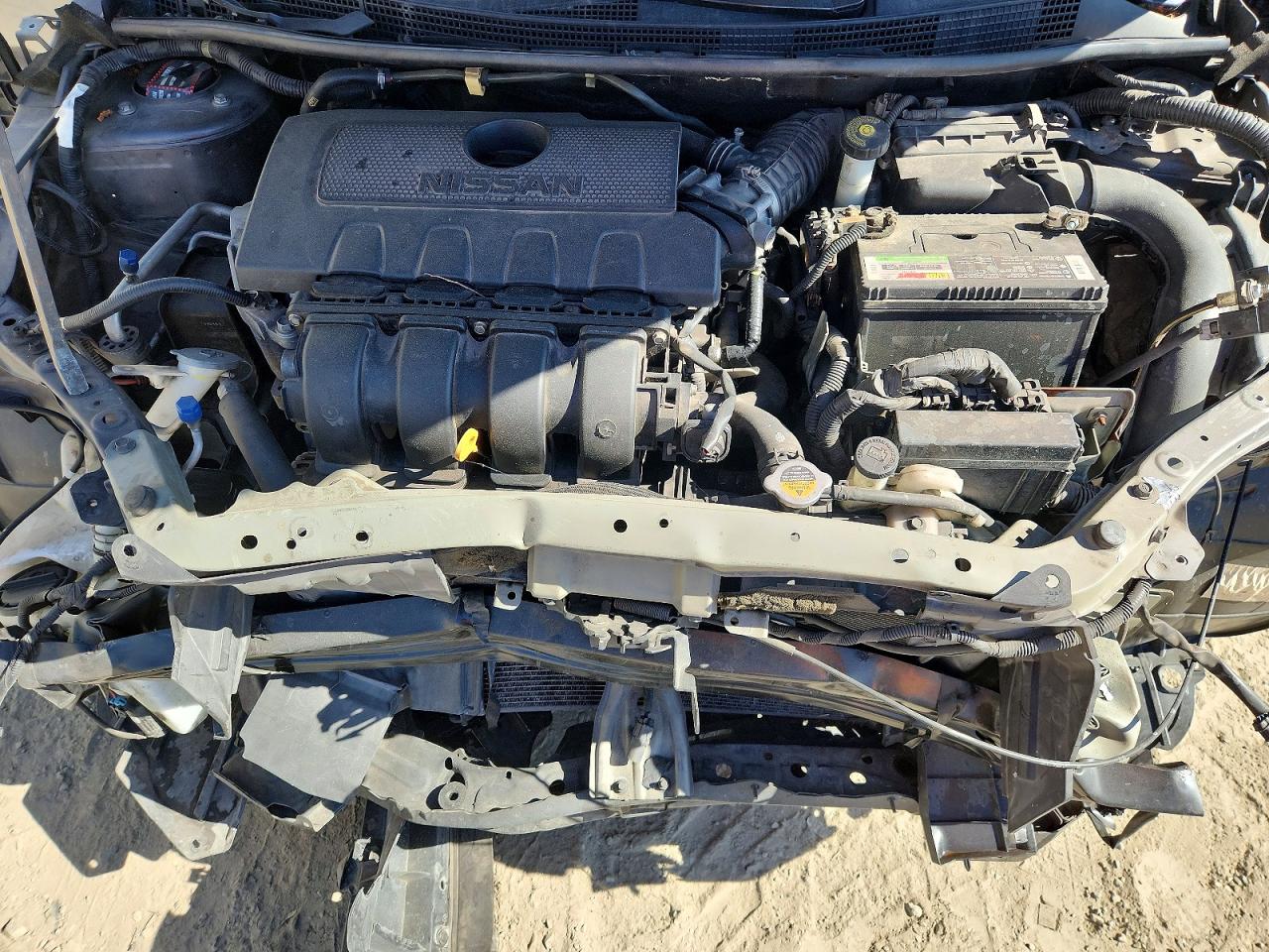 2015 Nissan Sentra Sr Серый vin: 3N1AB7AP3FY382982