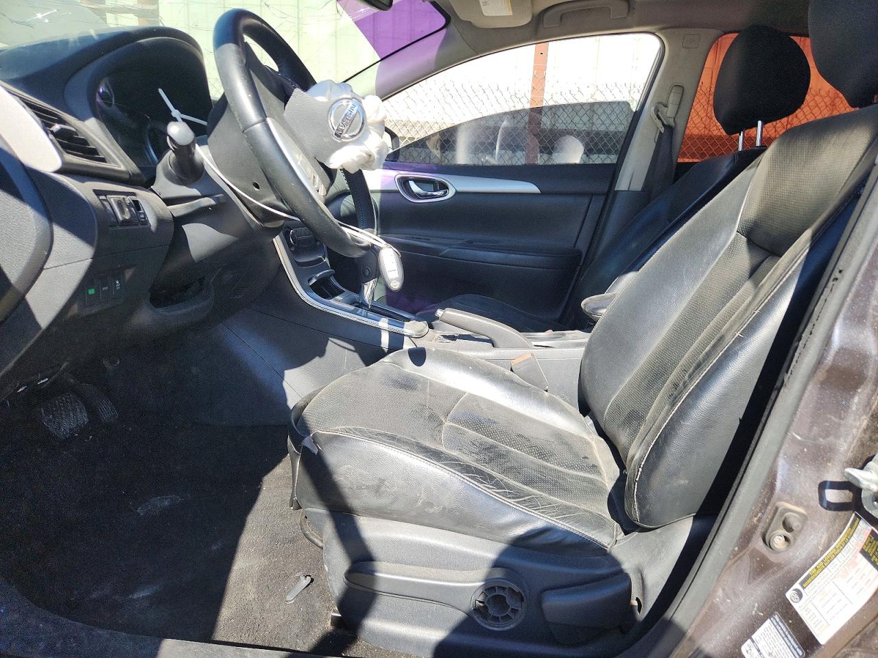 2015 Nissan Sentra Sr Серый vin: 3N1AB7AP3FY382982