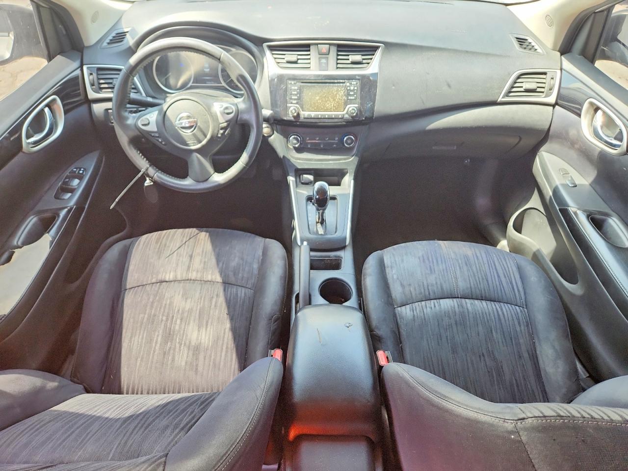 2016 Nissan Sentra Sv Silver vin: 3N1AB7AP3GL667261