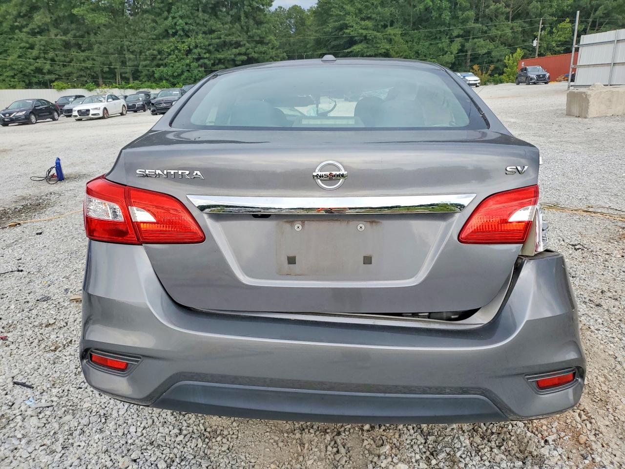 2016 Nissan Sentra S Gray vin: 3N1AB7AP3GL684657