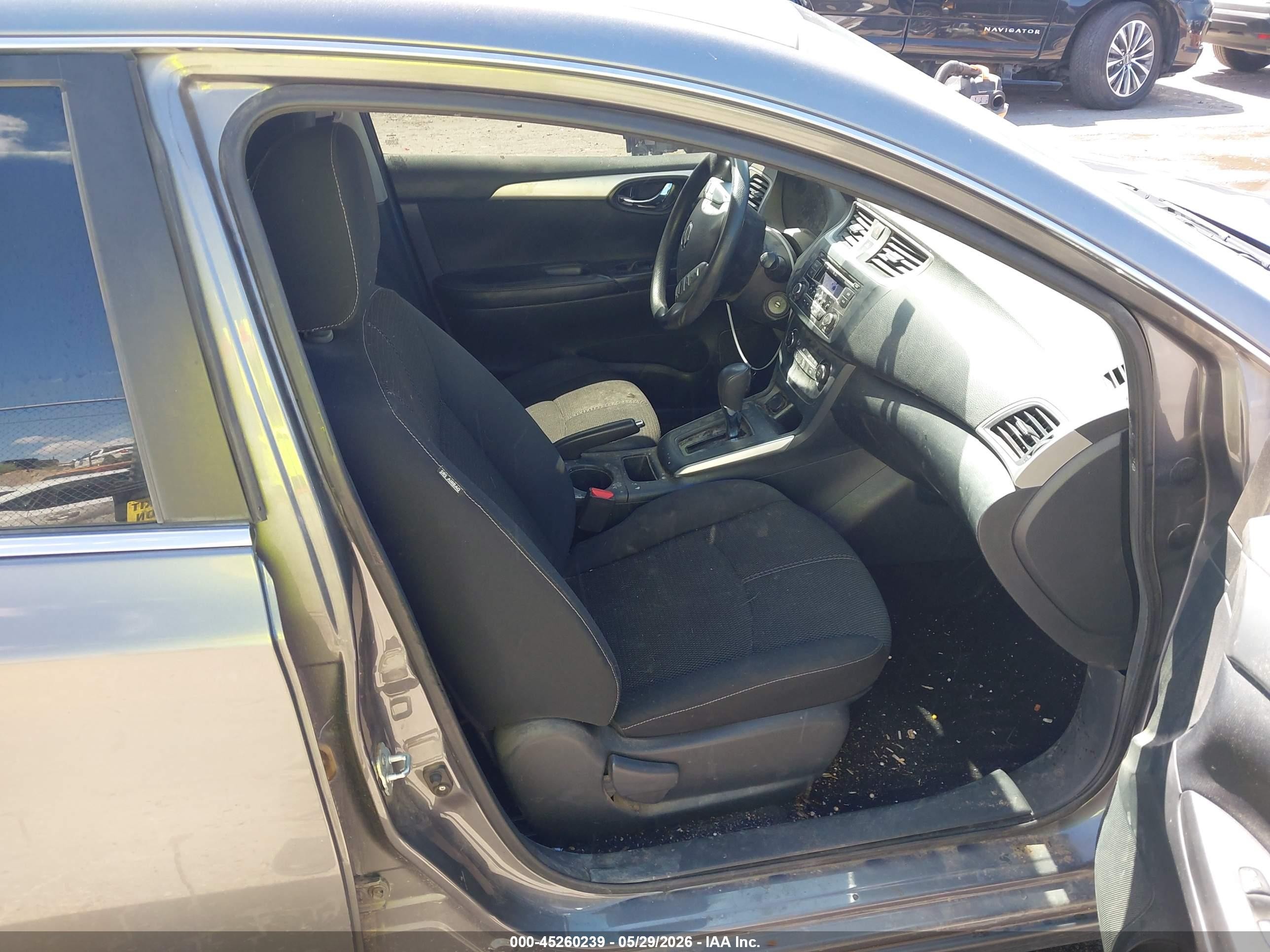 2016 Nissan Sentra Fe+ S/s/sl/sr/sv Gray vin: 3N1AB7AP3GY264111