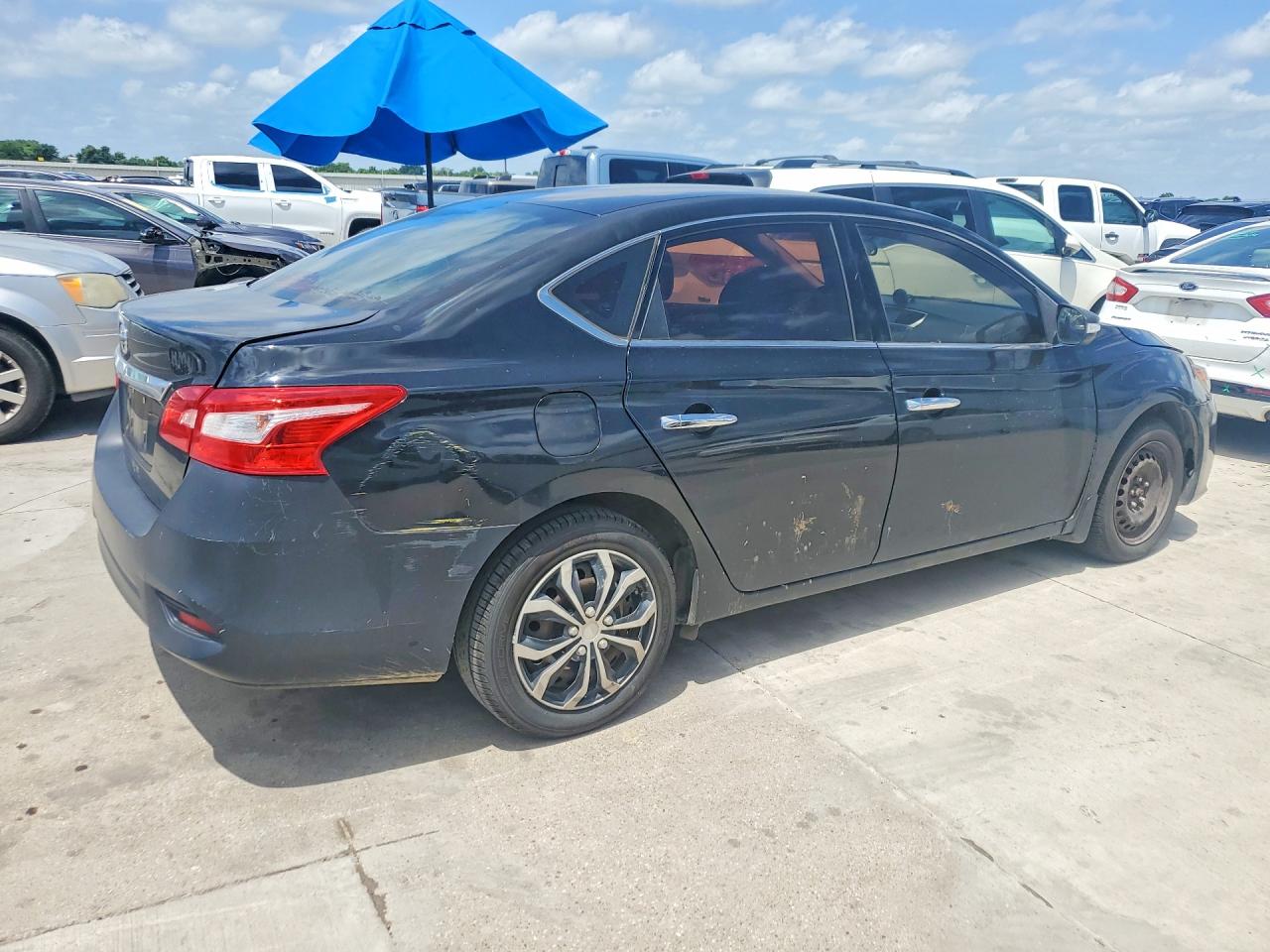 2016 Nissan Sentra S Black vin: 3N1AB7AP3GY296461