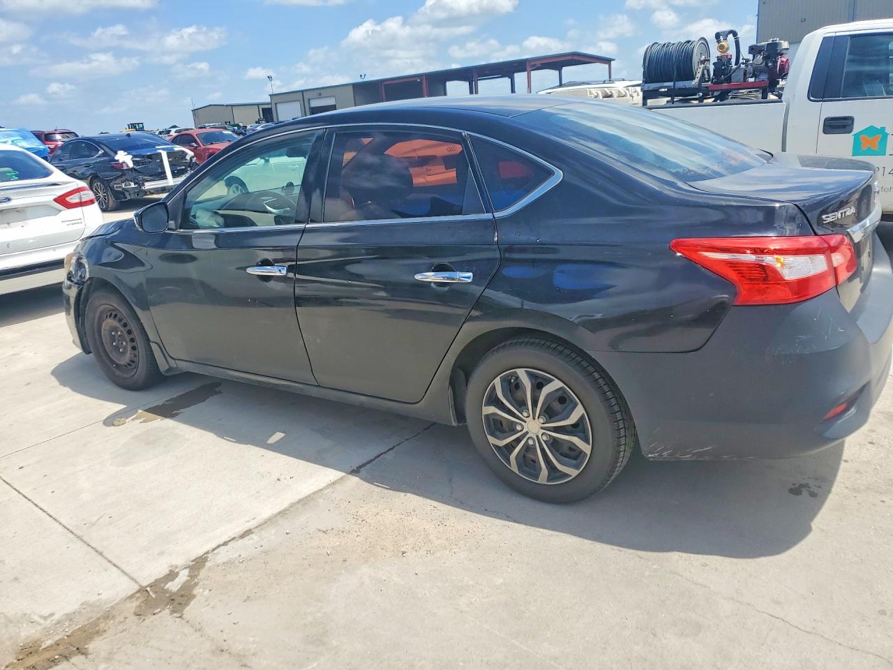 2016 Nissan Sentra S Black vin: 3N1AB7AP3GY296461