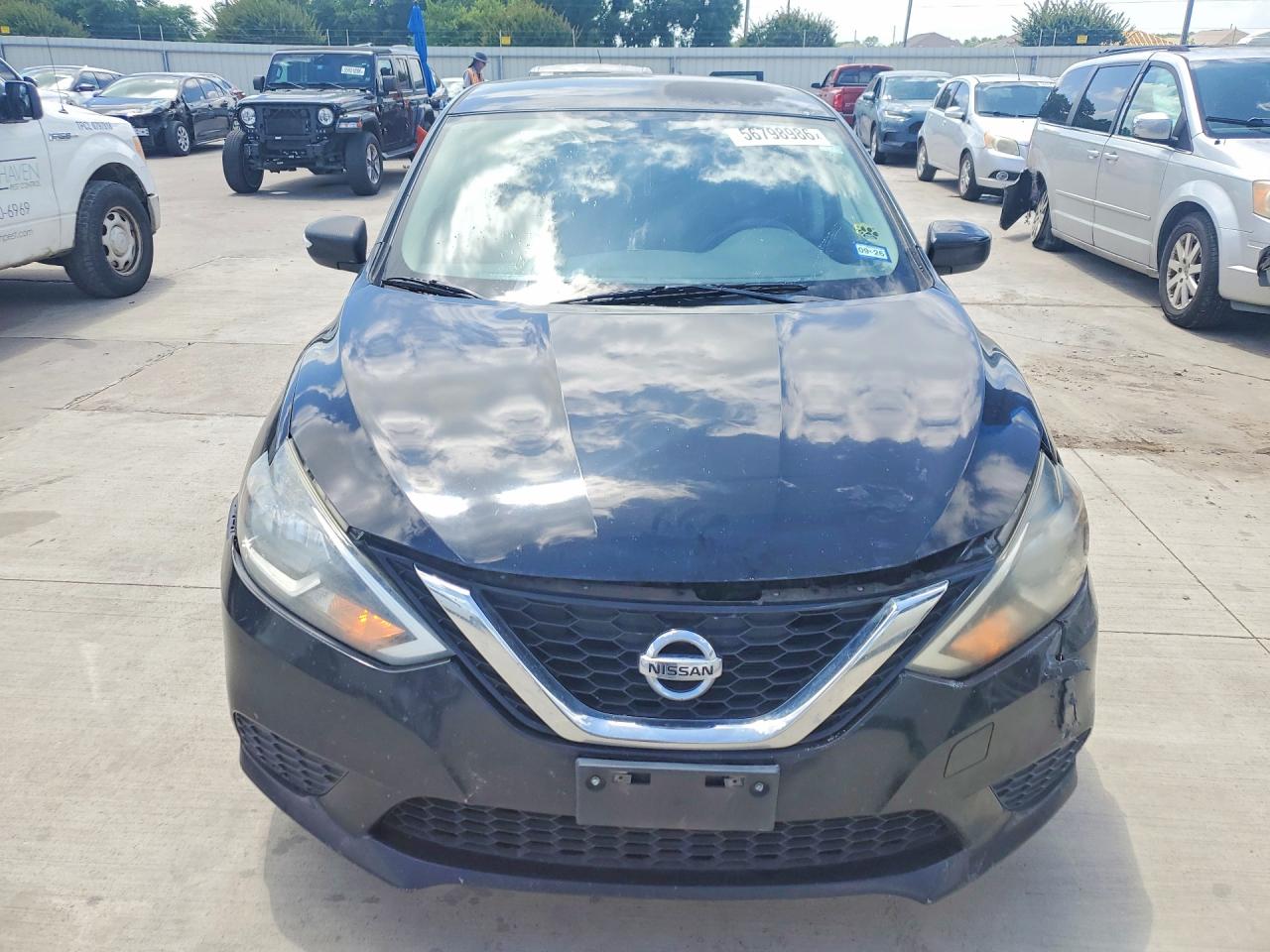 2016 Nissan Sentra S Black vin: 3N1AB7AP3GY296461
