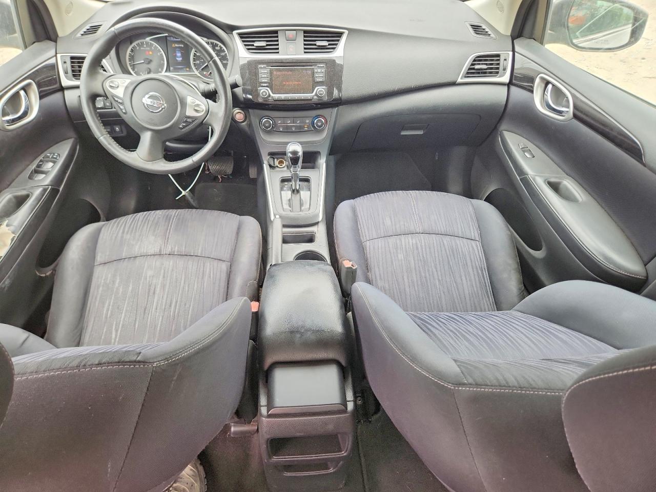 2017 Nissan Sentra Sv Silver vin: 3N1AB7AP3HY205500