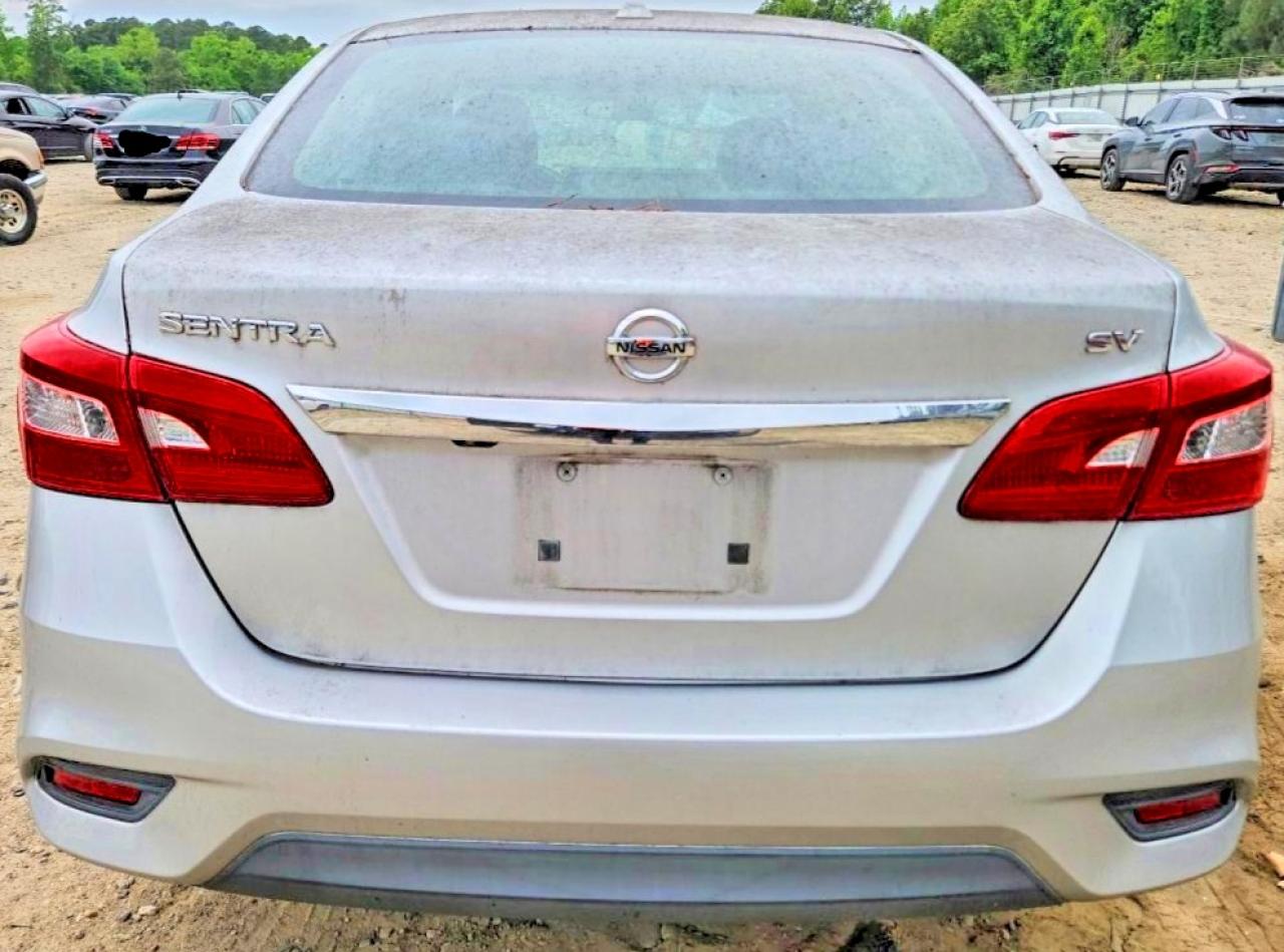2017 Nissan Sentra Sv Silver vin: 3N1AB7AP3HY205500