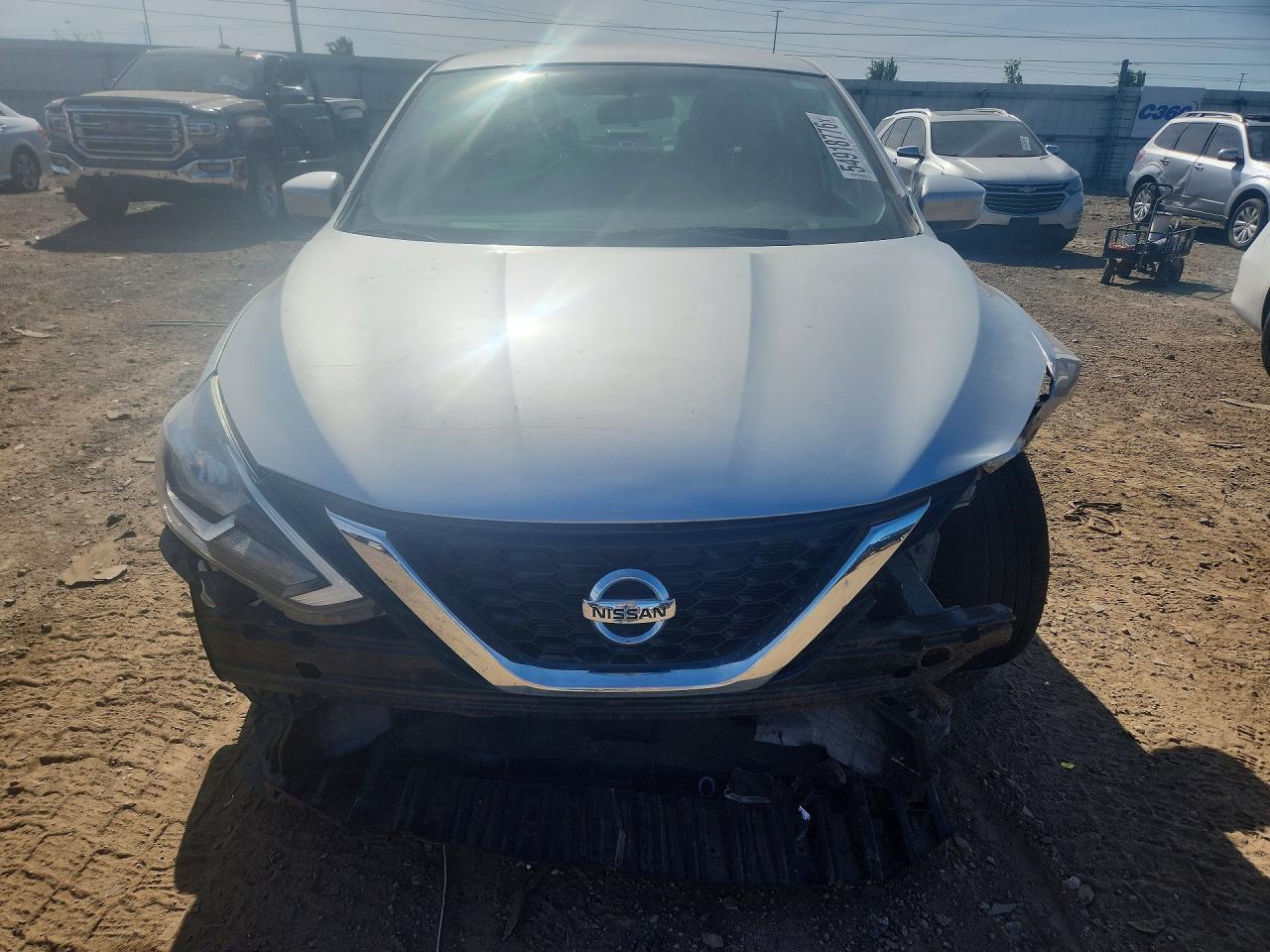 2017 Nissan Sentra S Silver vin: 3N1AB7AP3HY217646