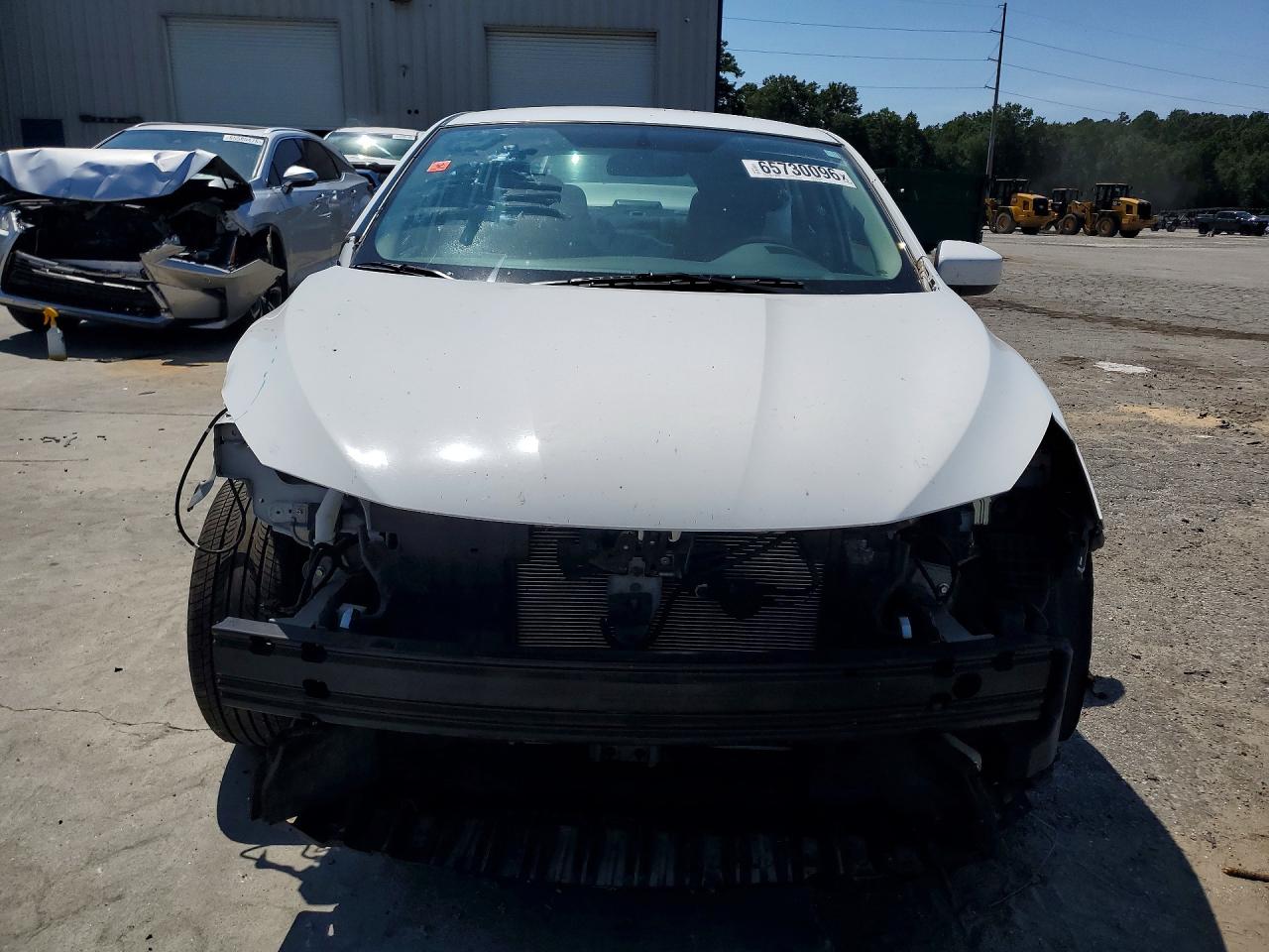 2017 Nissan Sentra Sv White vin: 3N1AB7AP3HY217680