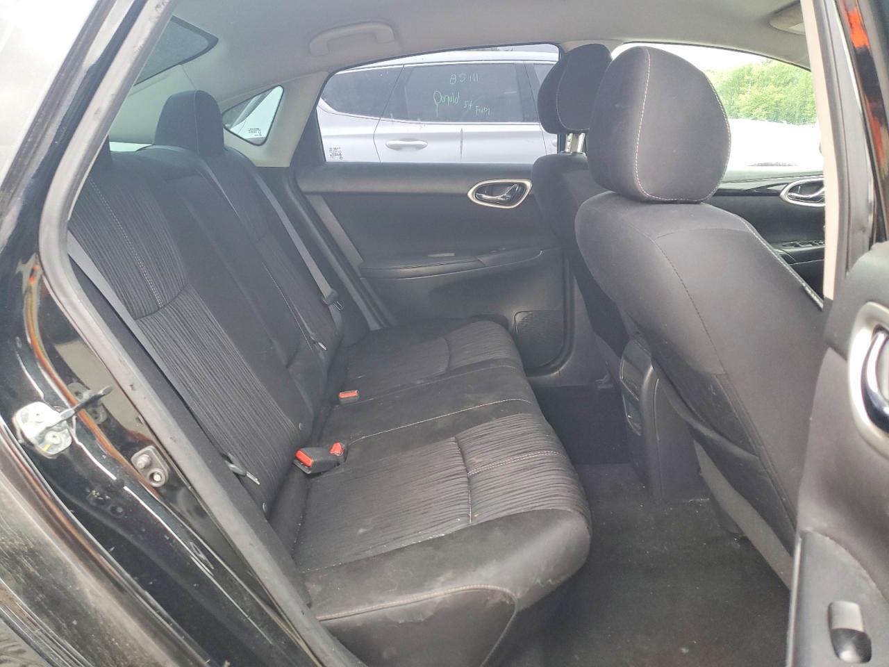 2017 Nissan Sentra Sv Black vin: 3N1AB7AP3HY227156