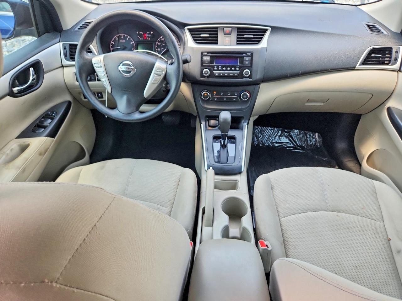 2017 Nissan Sentra S Blue vin: 3N1AB7AP3HY236844