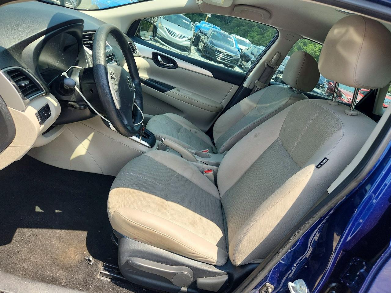 2017 Nissan Sentra S Blue vin: 3N1AB7AP3HY236844