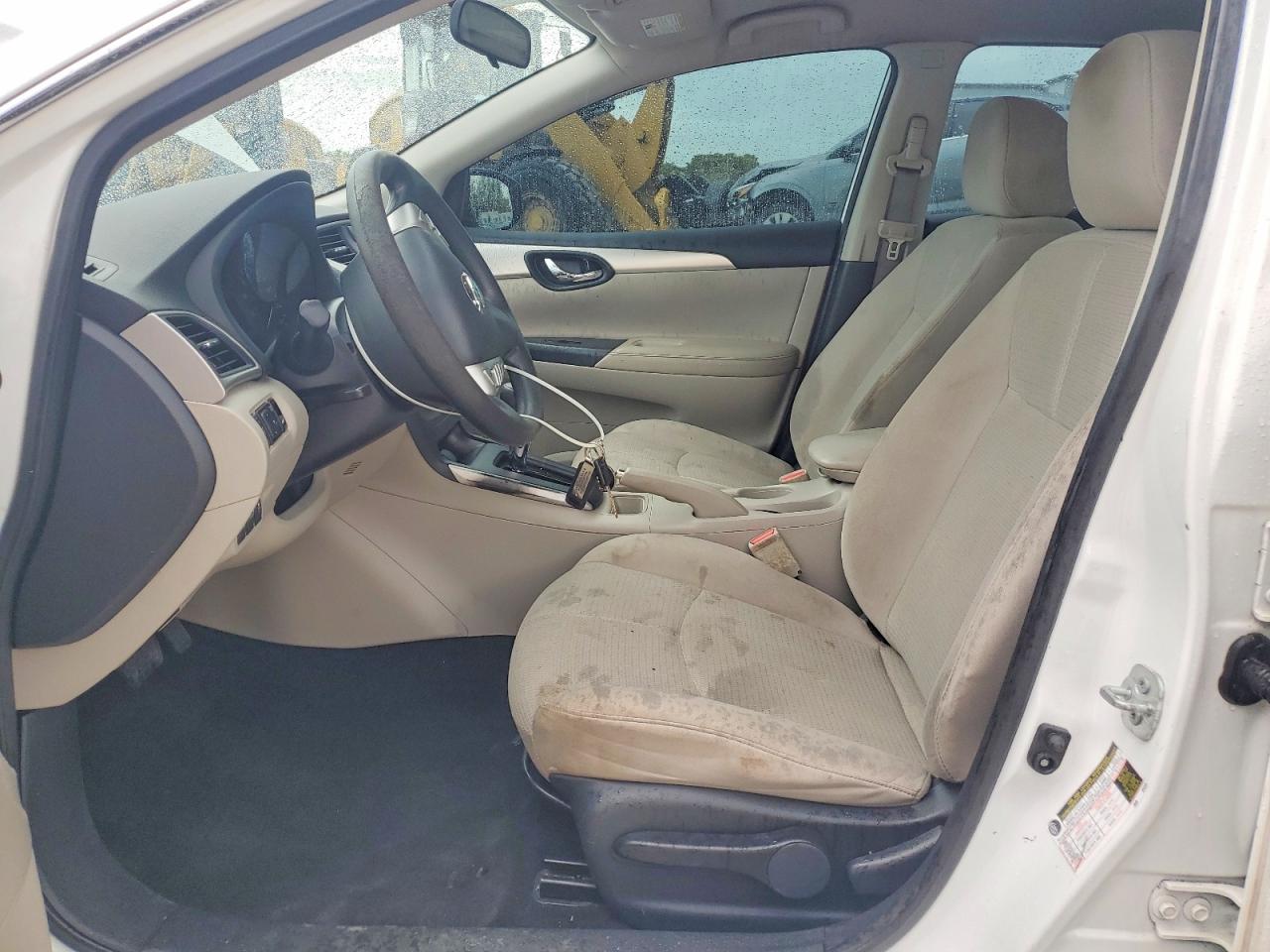 2017 Nissan Sentra S White vin: 3N1AB7AP3HY256320