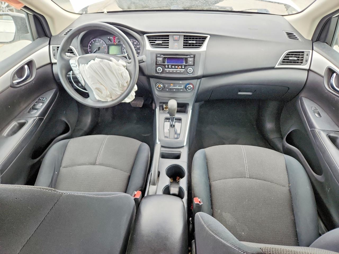 2017 Nissan Sentra S White vin: 3N1AB7AP3HY265616