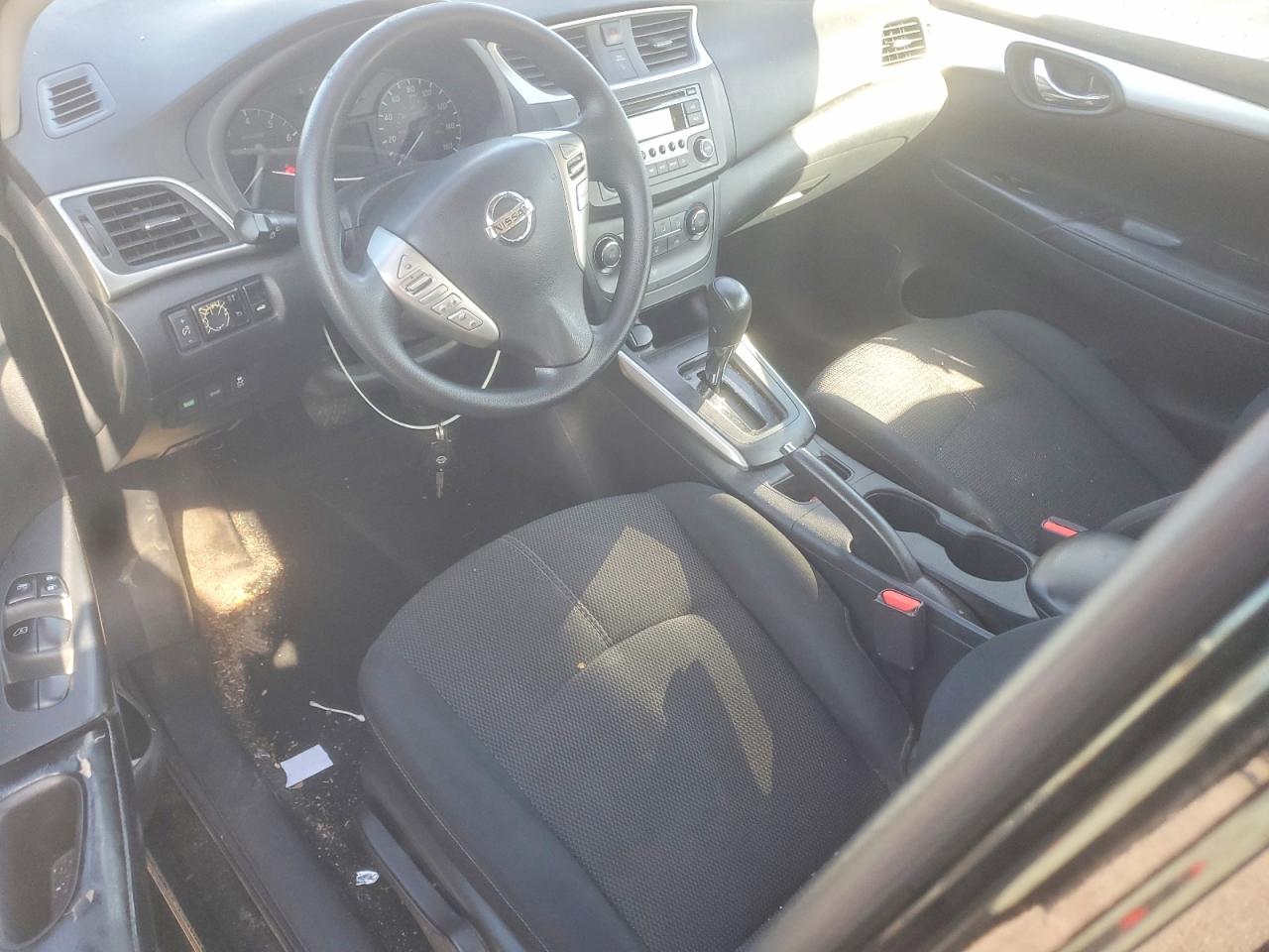 2017 Nissan Sentra S Black vin: 3N1AB7AP3HY289110