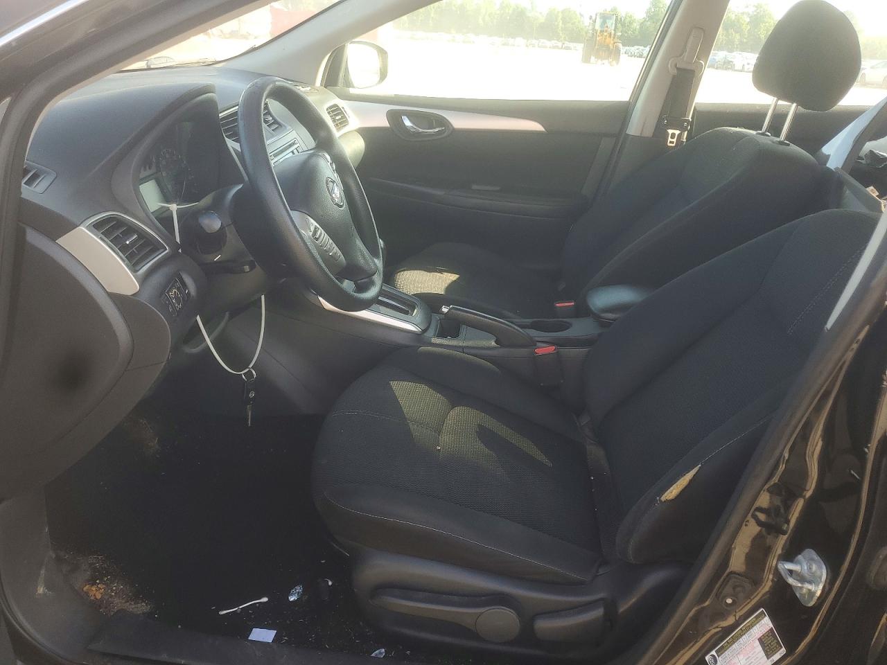 2017 Nissan Sentra S Black vin: 3N1AB7AP3HY289110