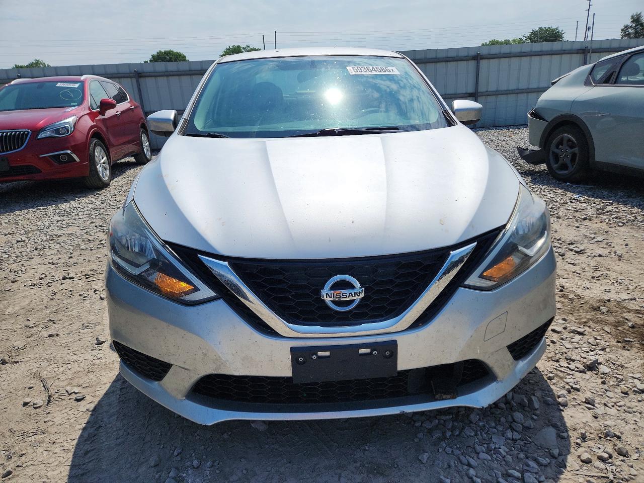2018 Nissan Sentra S Silver vin: 3N1AB7AP3JY202831