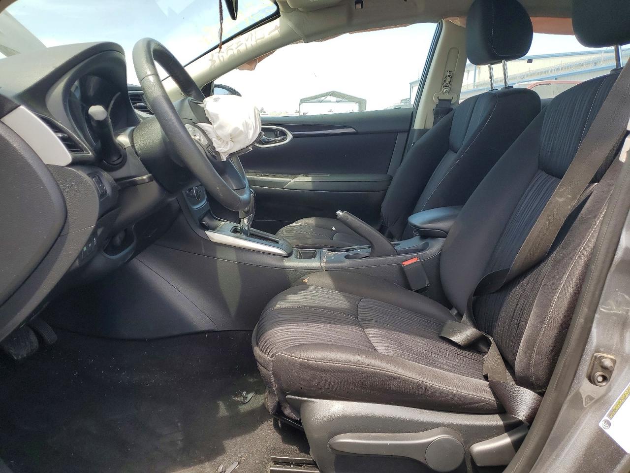 2018 Nissan Sentra Sv Gray vin: 3N1AB7AP3JY207513