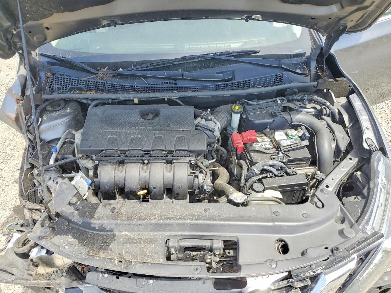 2018 Nissan Sentra Sv Gray vin: 3N1AB7AP3JY207513