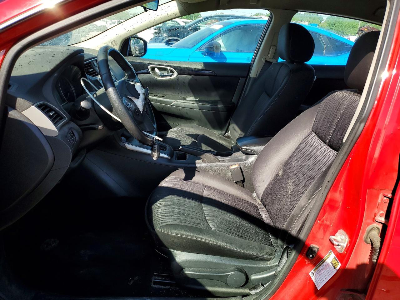 2018 Nissan Sentra Sv Red vin: 3N1AB7AP3JY262558