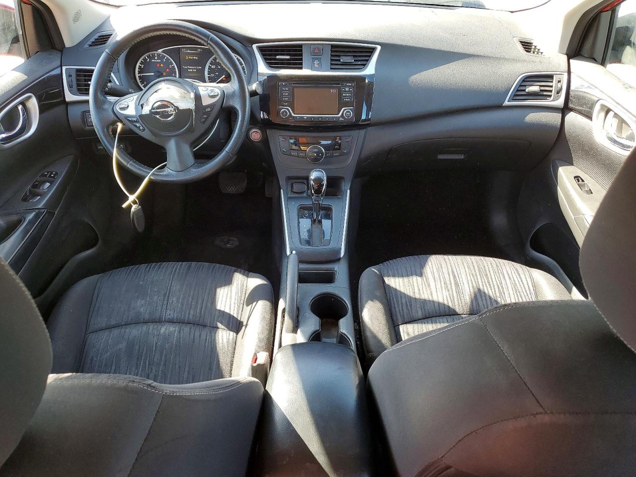 2018 Nissan Sentra Sv Red vin: 3N1AB7AP3JY262558