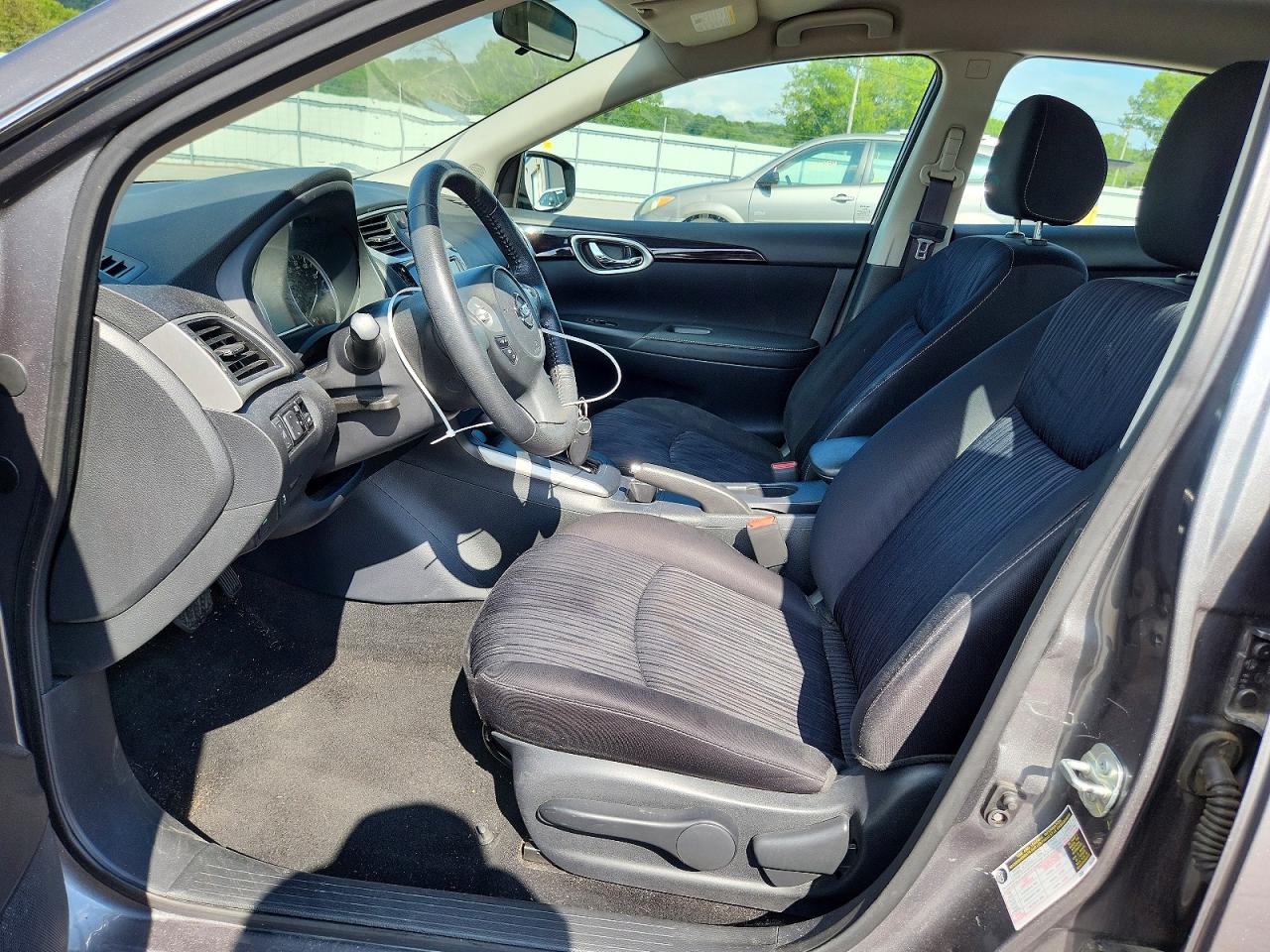 2019 Nissan Sentra Sv Gray vin: 3N1AB7AP3KY253151