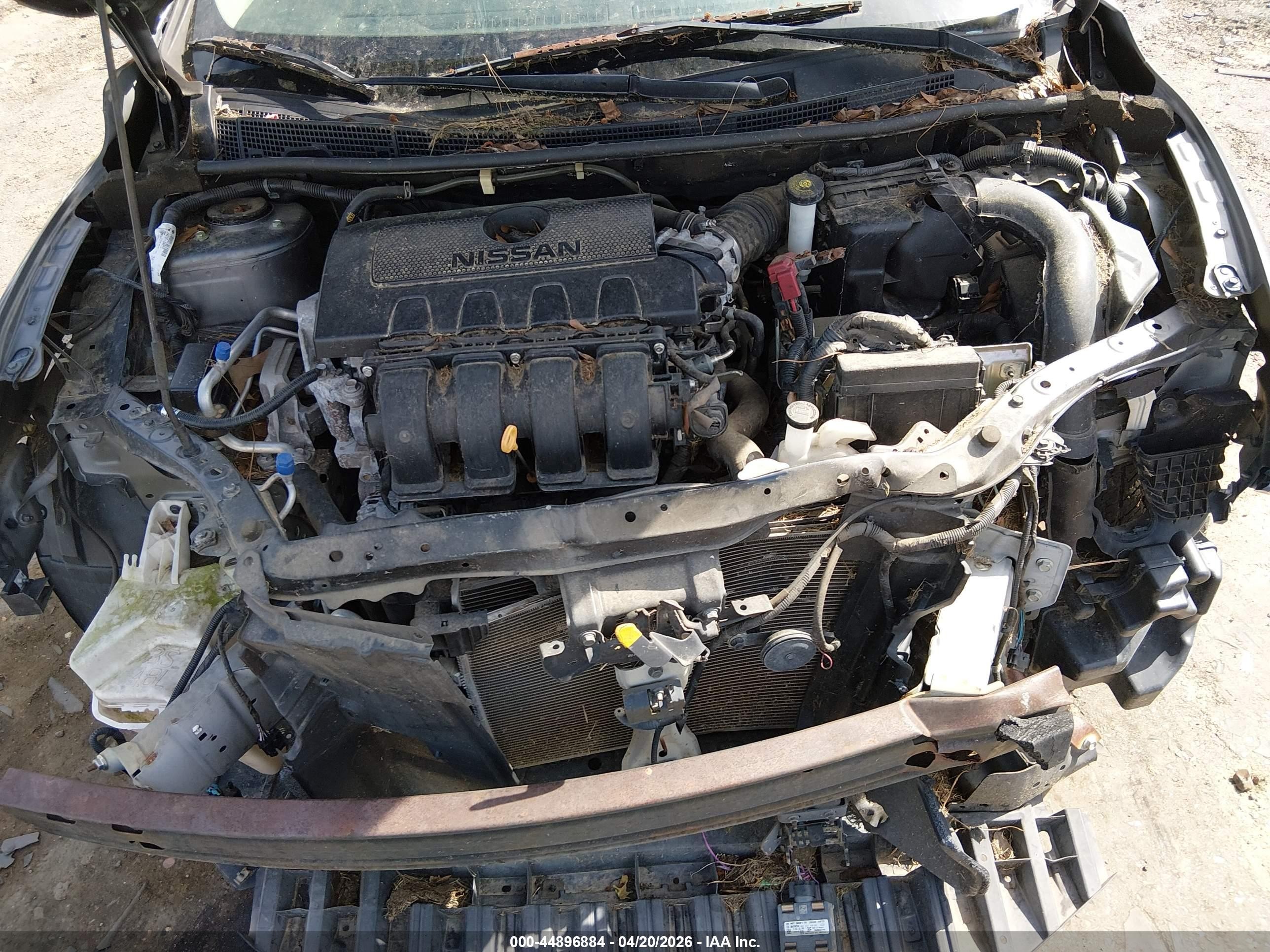 2019 Nissan Sentra Sv Gray vin: 3N1AB7AP3KY258088