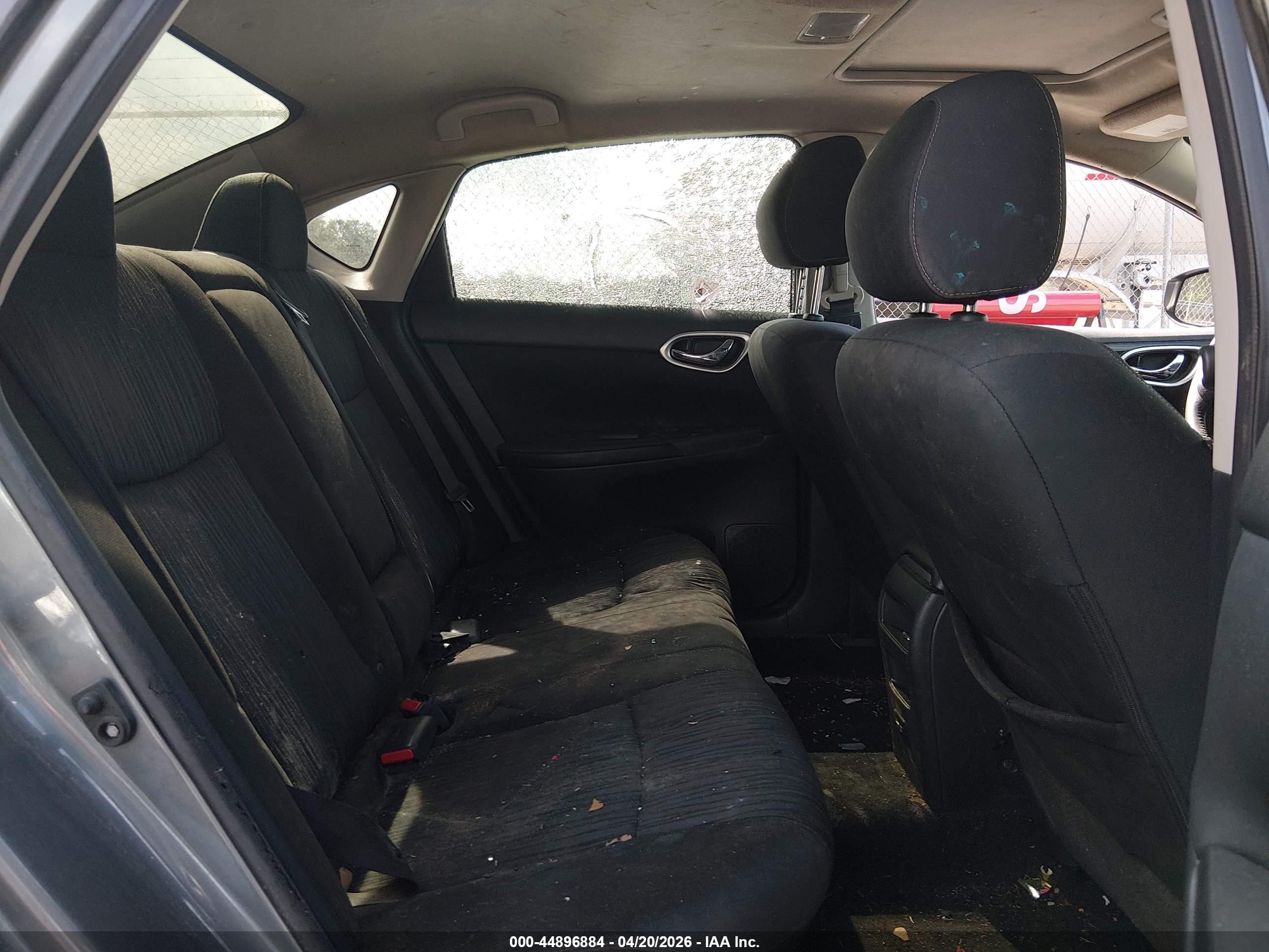 2019 Nissan Sentra Sv Gray vin: 3N1AB7AP3KY258088