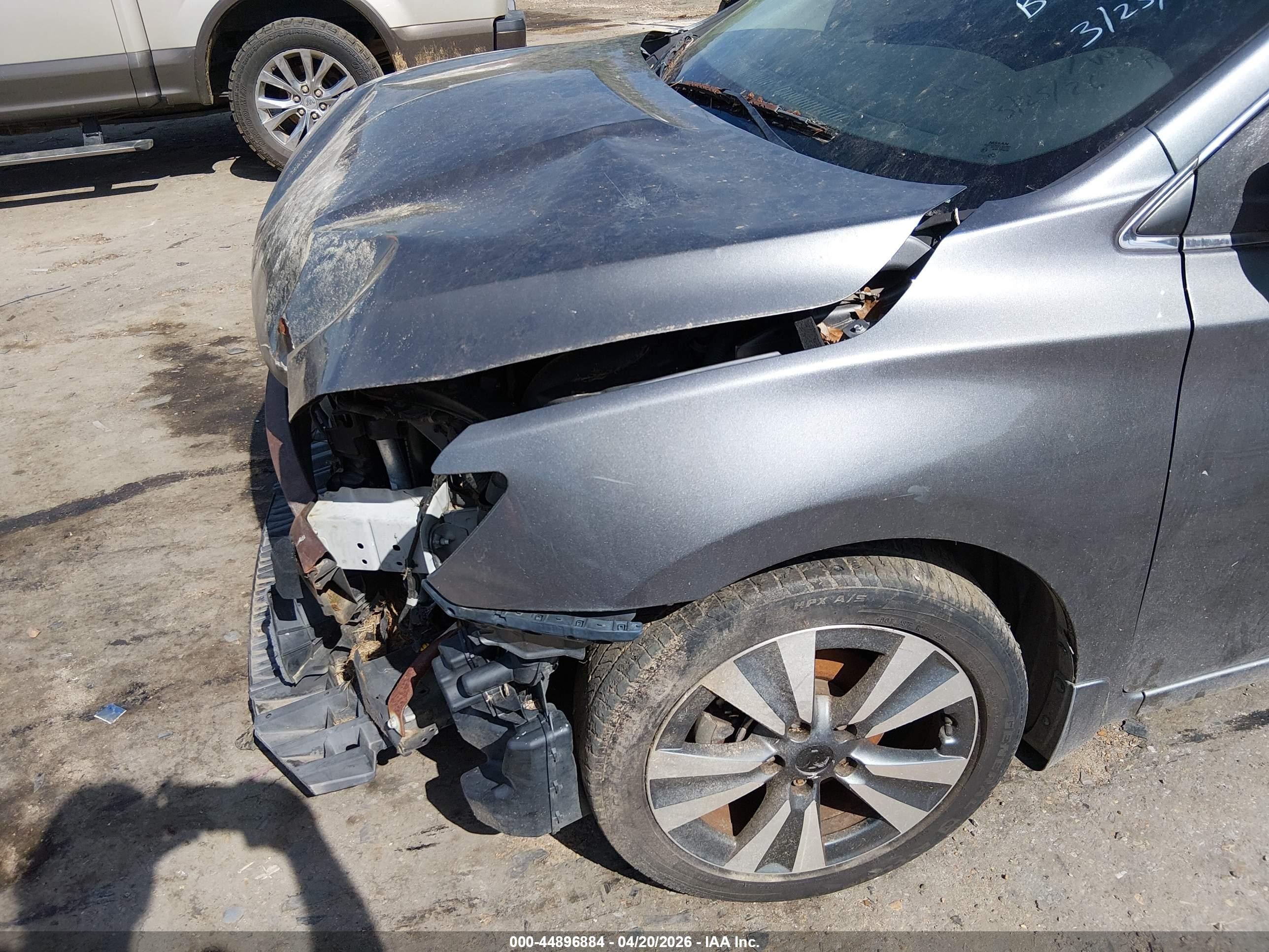 2019 Nissan Sentra Sv Gray vin: 3N1AB7AP3KY258088