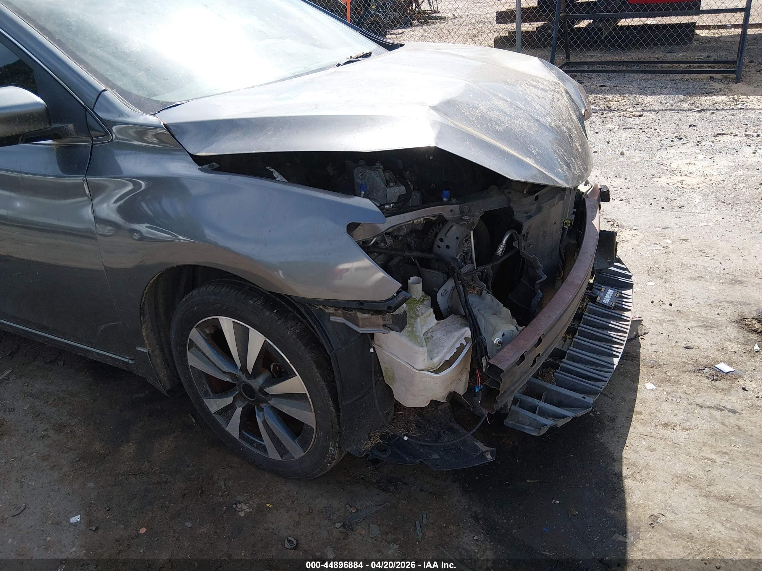 2019 Nissan Sentra Sv Gray vin: 3N1AB7AP3KY258088