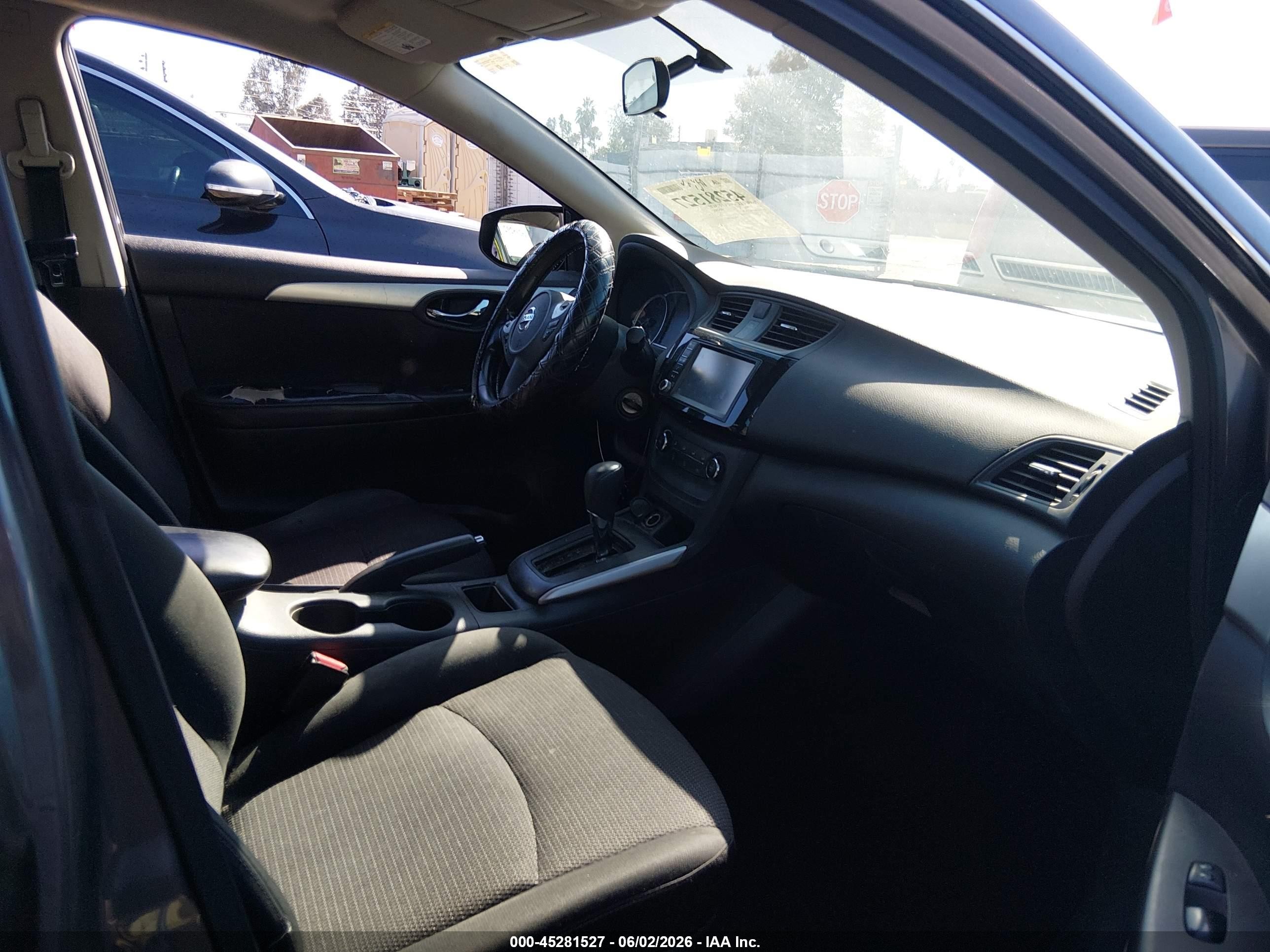 2019 Nissan Sentra S Gray vin: 3N1AB7AP3KY281189