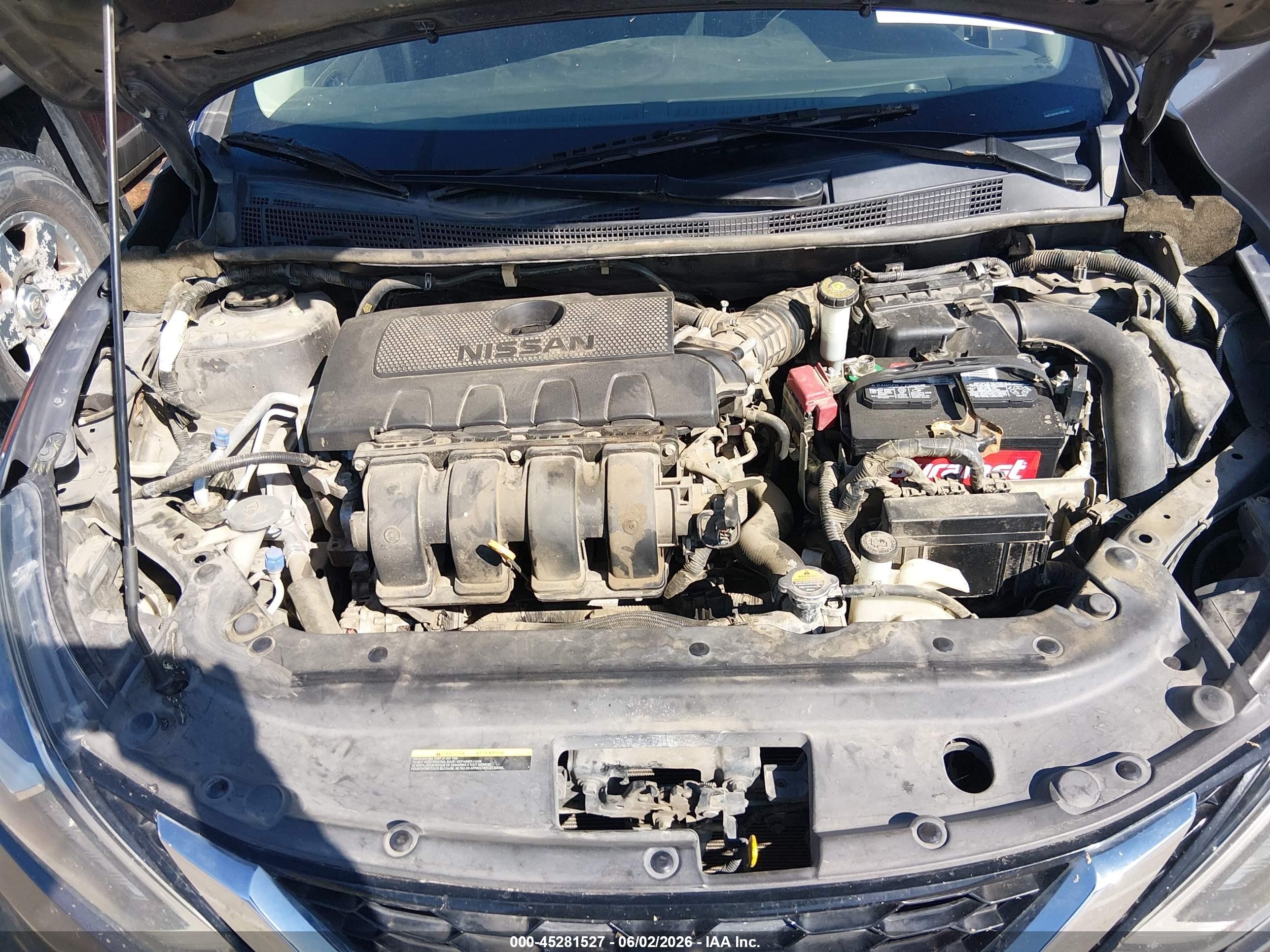 2019 Nissan Sentra S Gray vin: 3N1AB7AP3KY281189