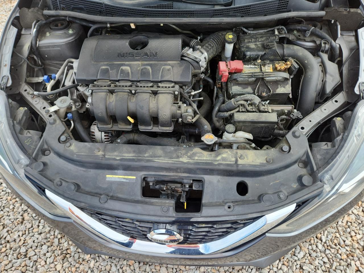 2019 Nissan Sentra Sv Серый vin: 3N1AB7AP3KY319598